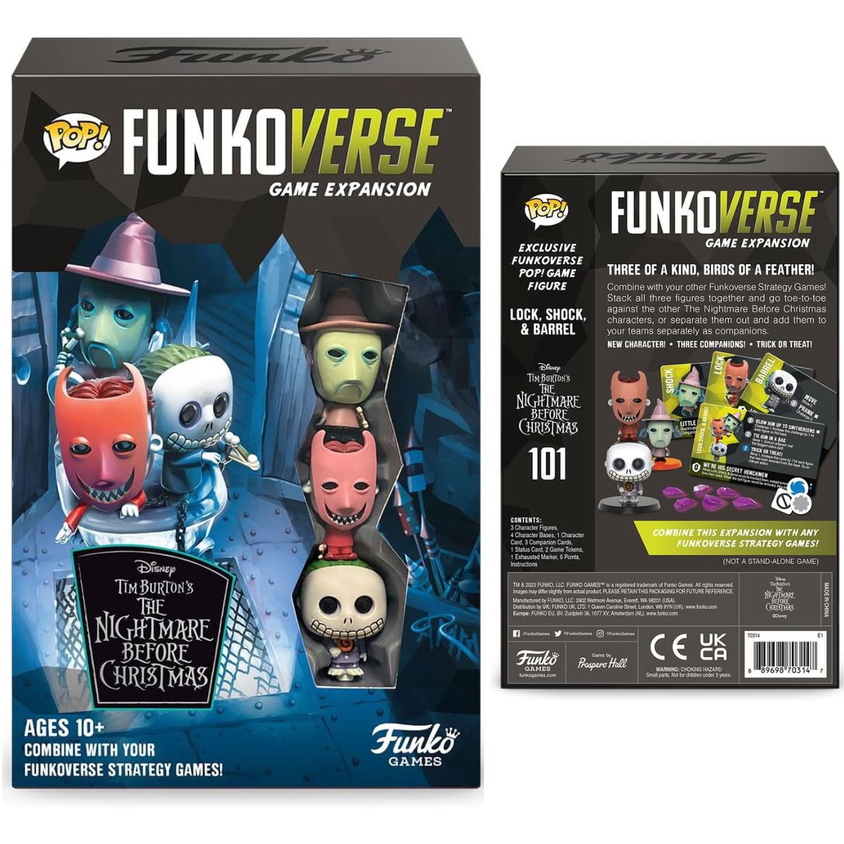 FUNKO - Funkoverse  The Nightmare Before Christmas 101 - Funko Games