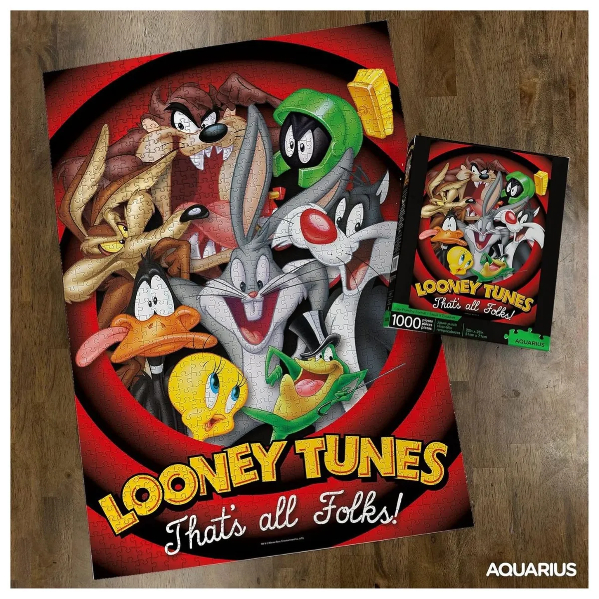 AQUARIUS - Rompecabezas Looney Tunes 1000 Piezas - Aquarius