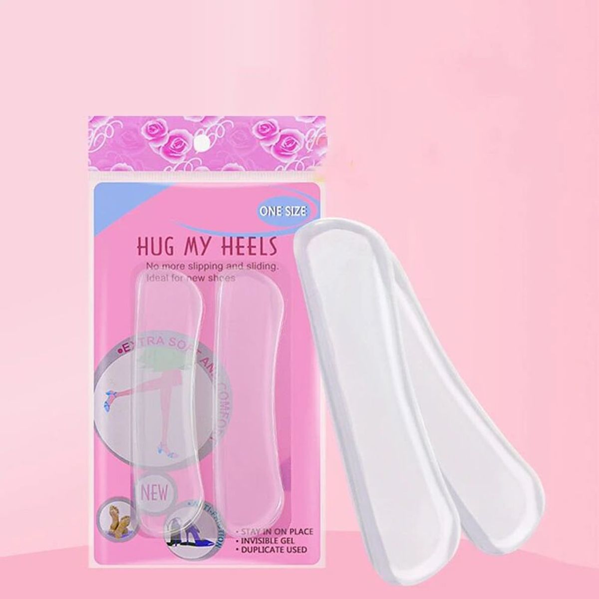 MEGIMPERU - Pack X2 Protector para Talón Silicona