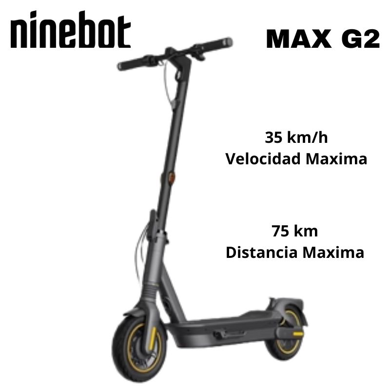 SEGWAY NINEBOT - SCOOTER ELÉCTRICO NINEBOT MAX G2 35KM