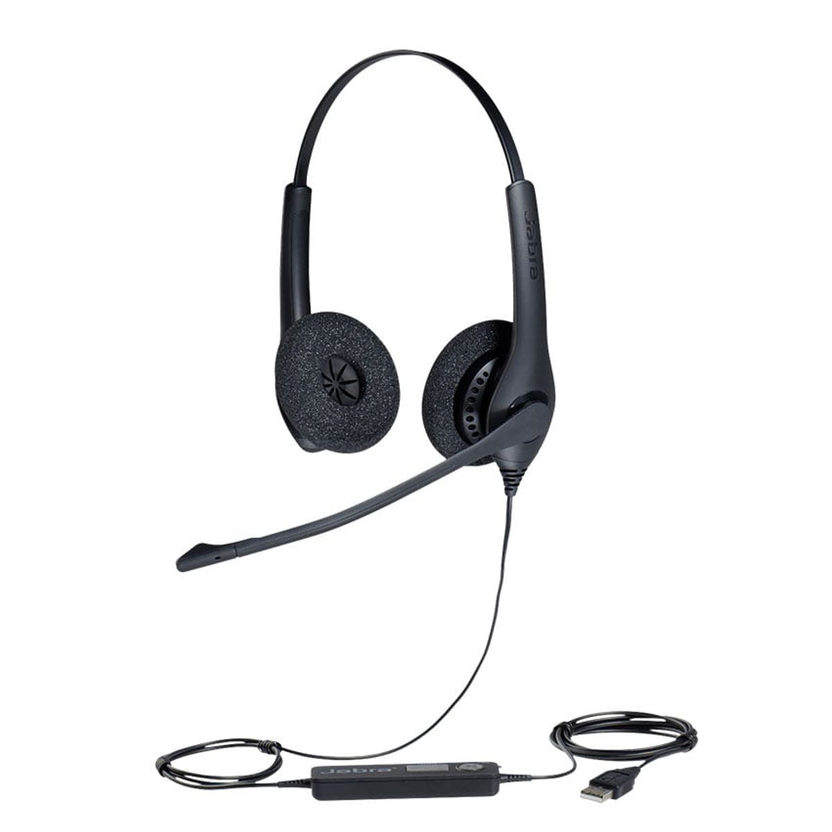 JABRA - Audifono Jabra Biz 1500 Duo Usb Black 1559-0159 Color Negro