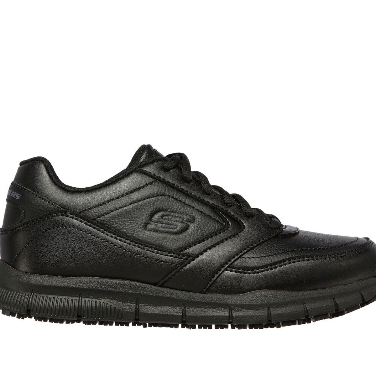 SKECHERS - ZAPATILLA ANTIDESLIZANTE MUJER SKECHERS 77235-BLK