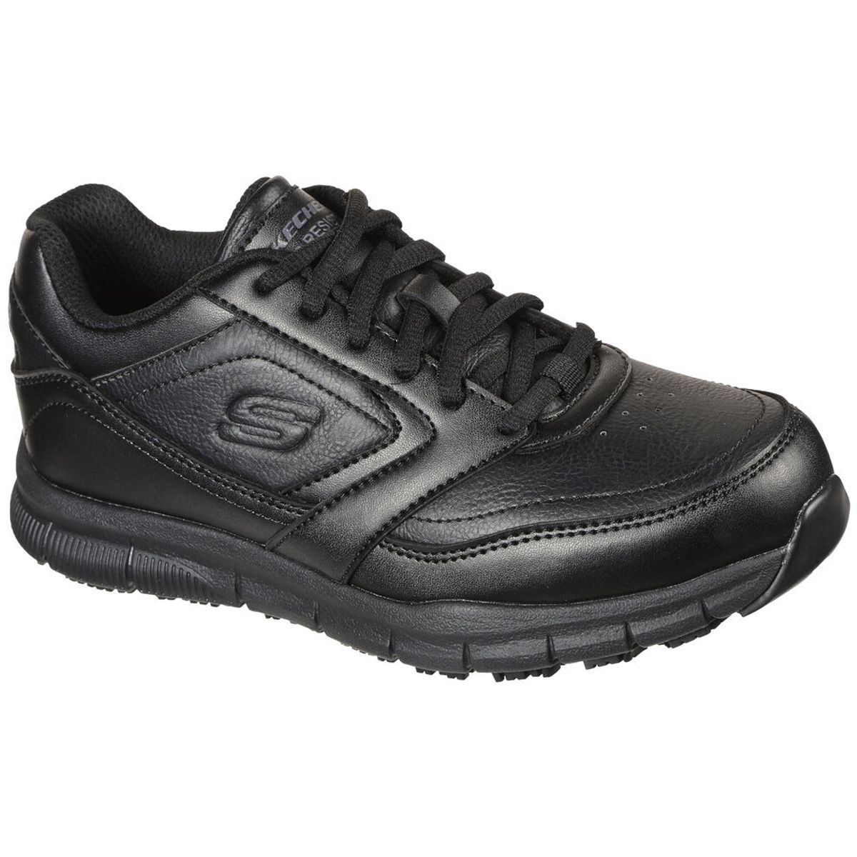 SKECHERS - ZAPATILLA ANTIDESLIZANTE MUJER SKECHERS 77235-BLK