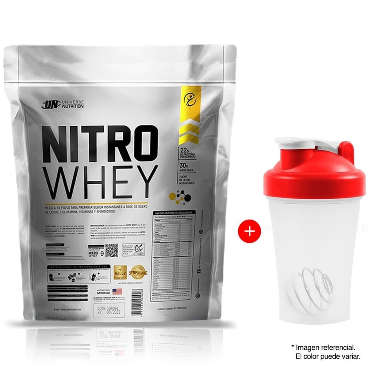 UNIVERSE NUTRITION - PROTEÍNA NITRO WHEY 5KG UNIVERSE NUTRITION CHOCOLATE