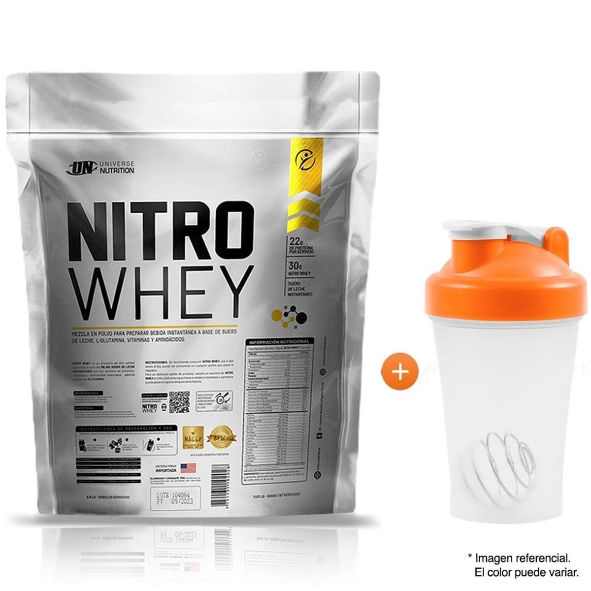 UNIVERSE NUTRITION - Proteina Suero De Leche Nitro Whey UN 5 Kg Chocolate