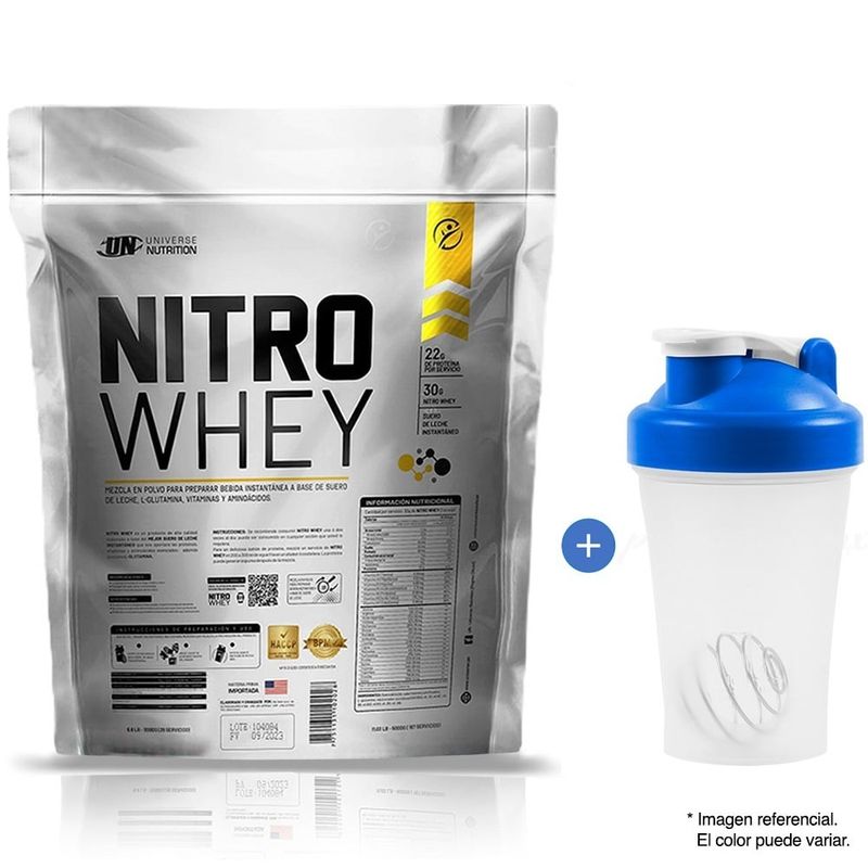 UNIVERSE NUTRITION - Nitro Whey UN Universe Nutrition 5 Kg Chocolate Suero De Leche