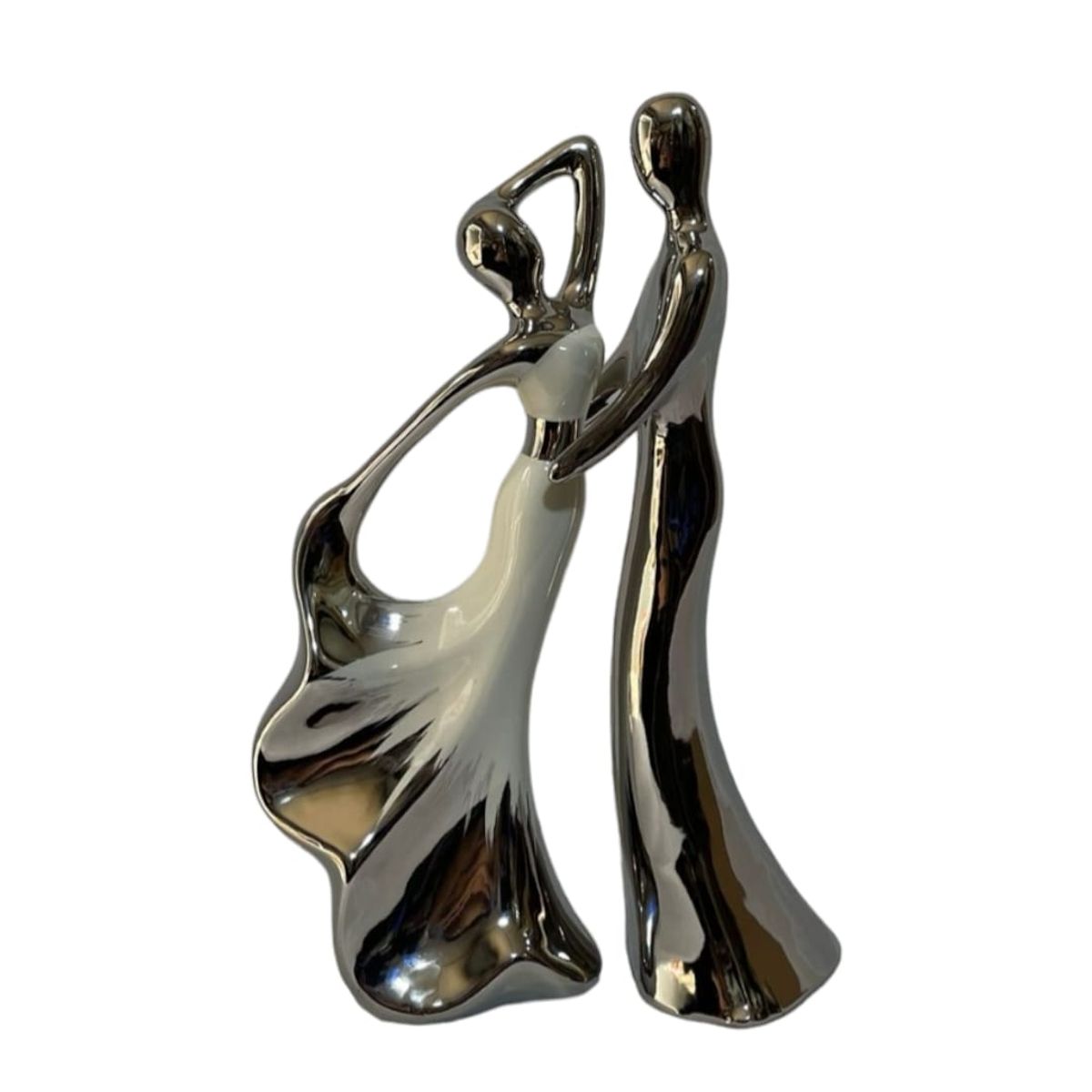 GENERICO - Adorno Escultura Pareja de Baile.-