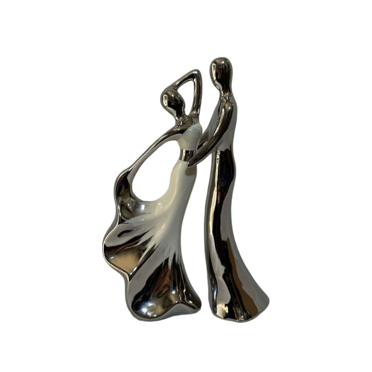 GENERICO - Adorno Escultura Pareja de Baile.-