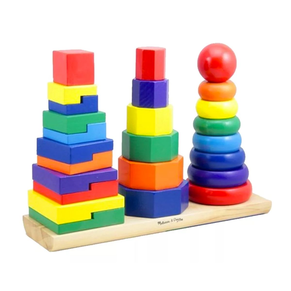 GENERICO - Torre Grande Apilable Montessori Estimulacion Temprana