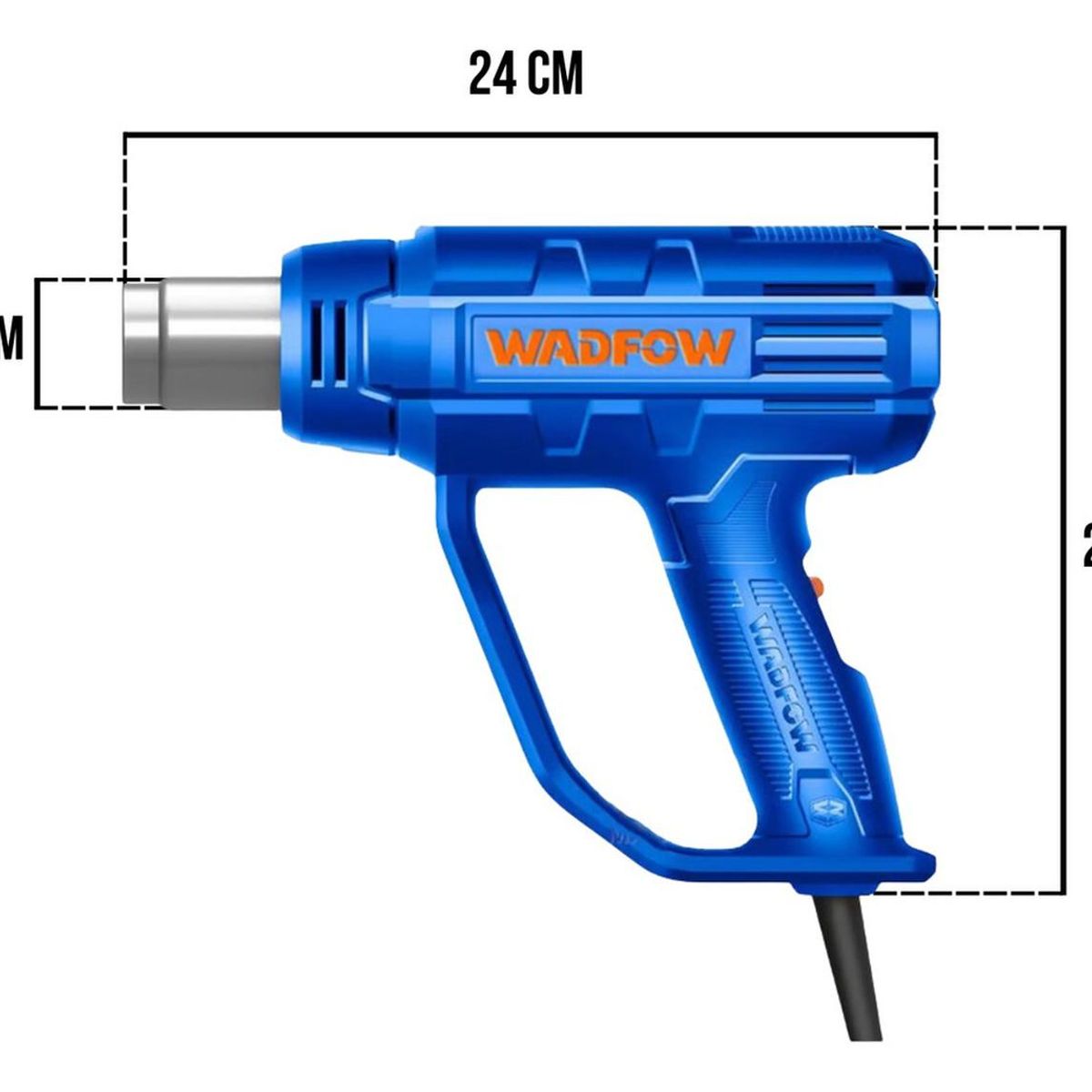 GENERICO - Pistola de calor 1800w Wadfow