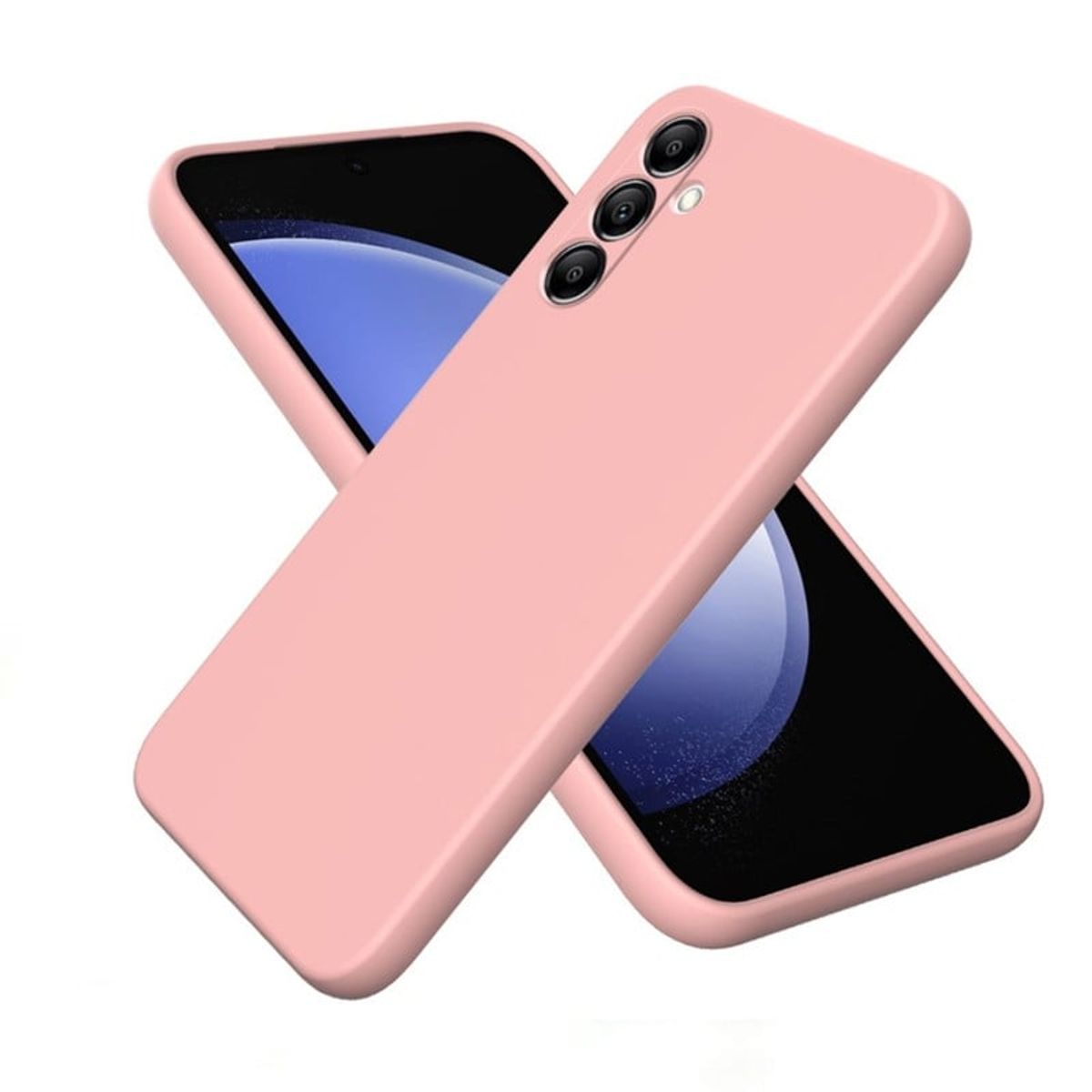 CASE - Case Silicona Para Samsung Galaxy A15 - Rosa