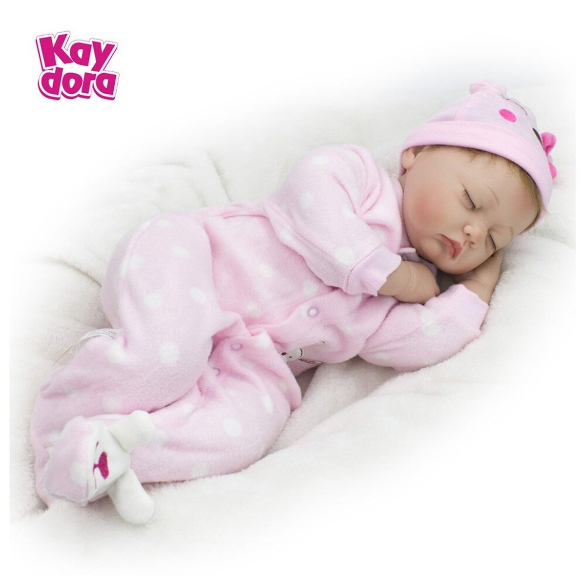 TIOZONEY - Muñeca bebe reborn vinilo de silicona juguetes