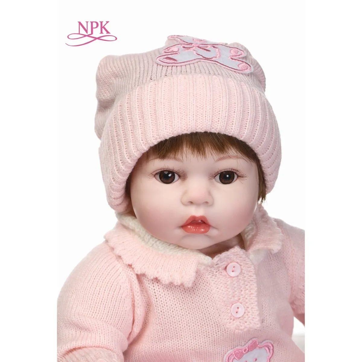 TIOZONEY - Muñeca bebe reborn vinilo de silicona juguetes