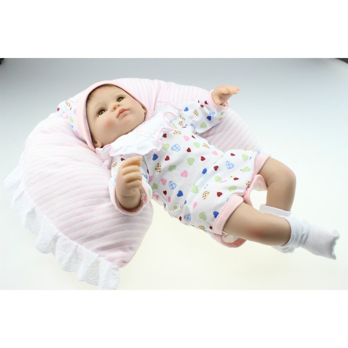 TIOZONEY - Muñeca bebe reborn vinilo de silicona juguetes