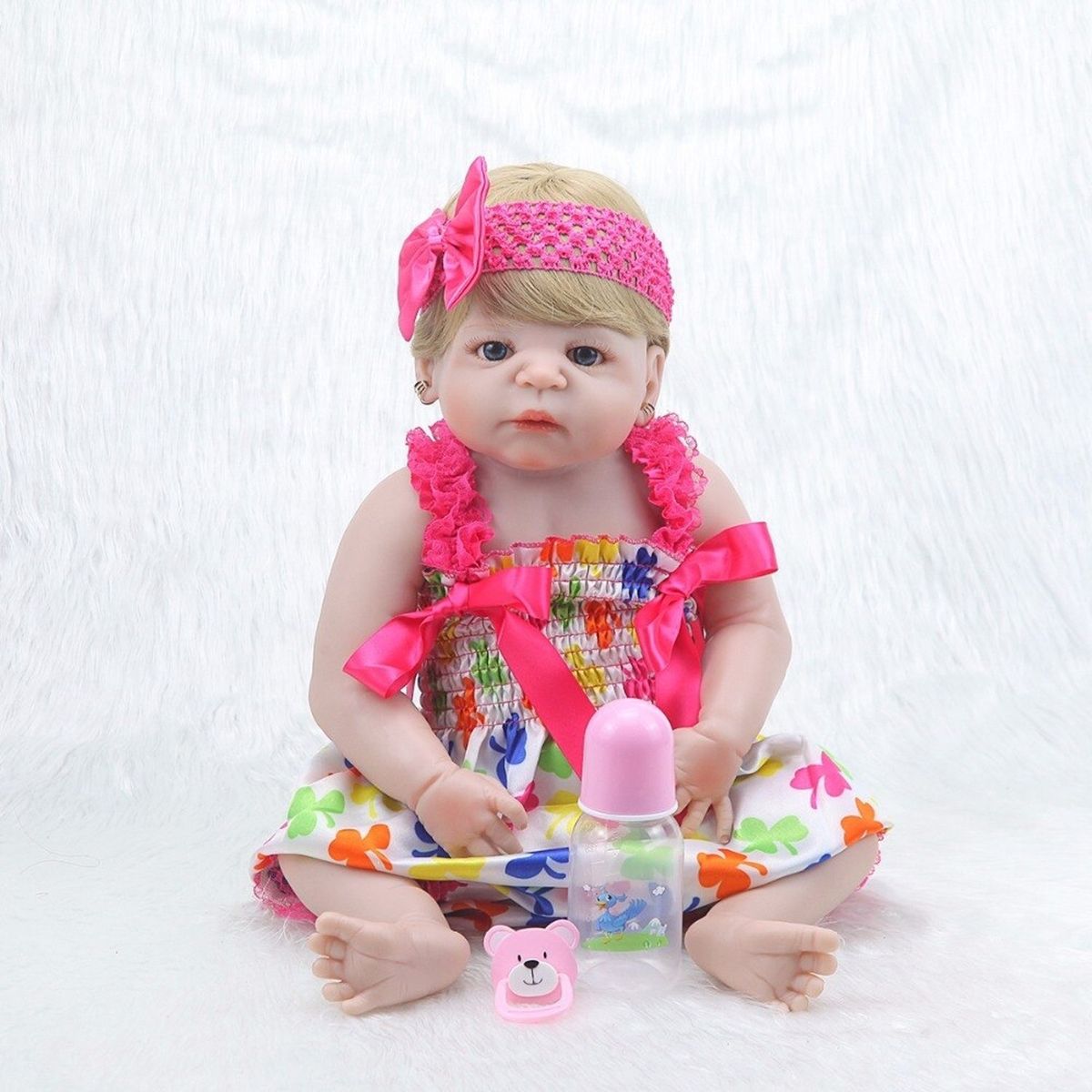 TIOZONEY - Muñeca bebe reborn vinilo de silicona juguetes