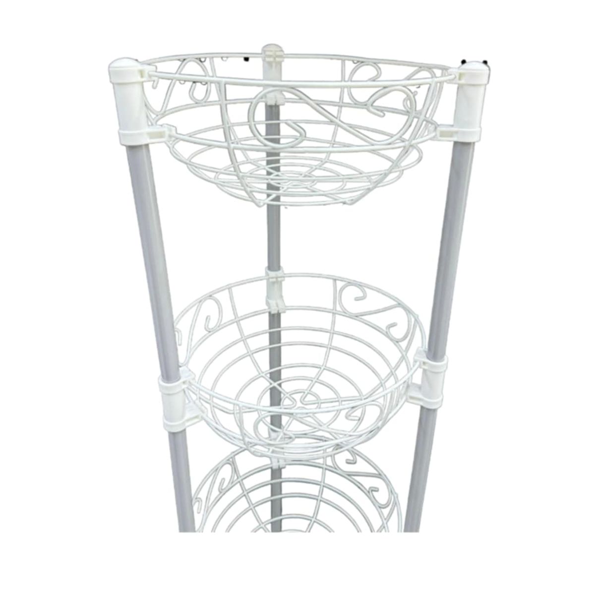 GENERICO - Estante Cesta Organizador de Cocina Multiuso Frutero Verdulero TZP-119