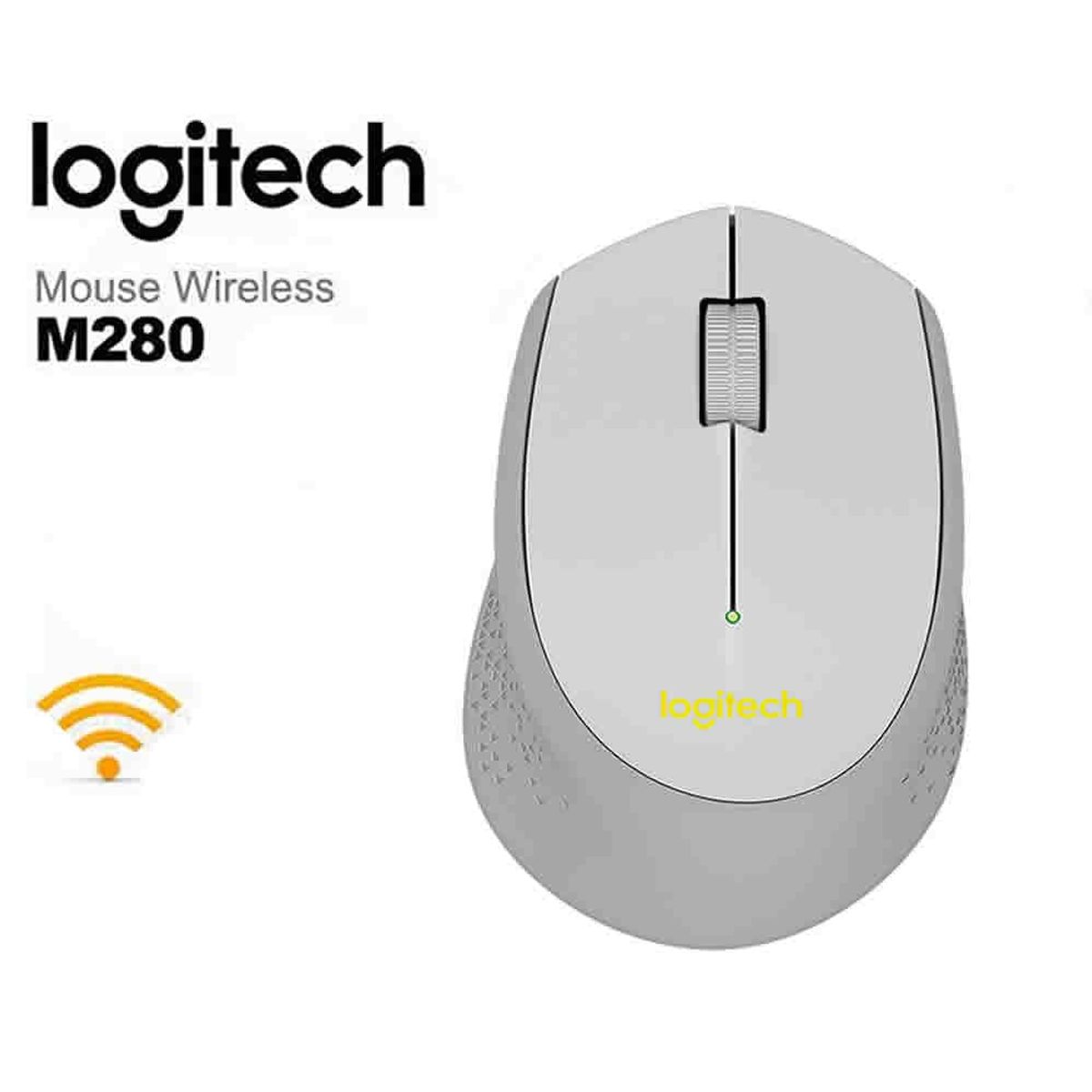 LOGITECH - MOUSE LOGITECH M280 WIRELESS - GRAY