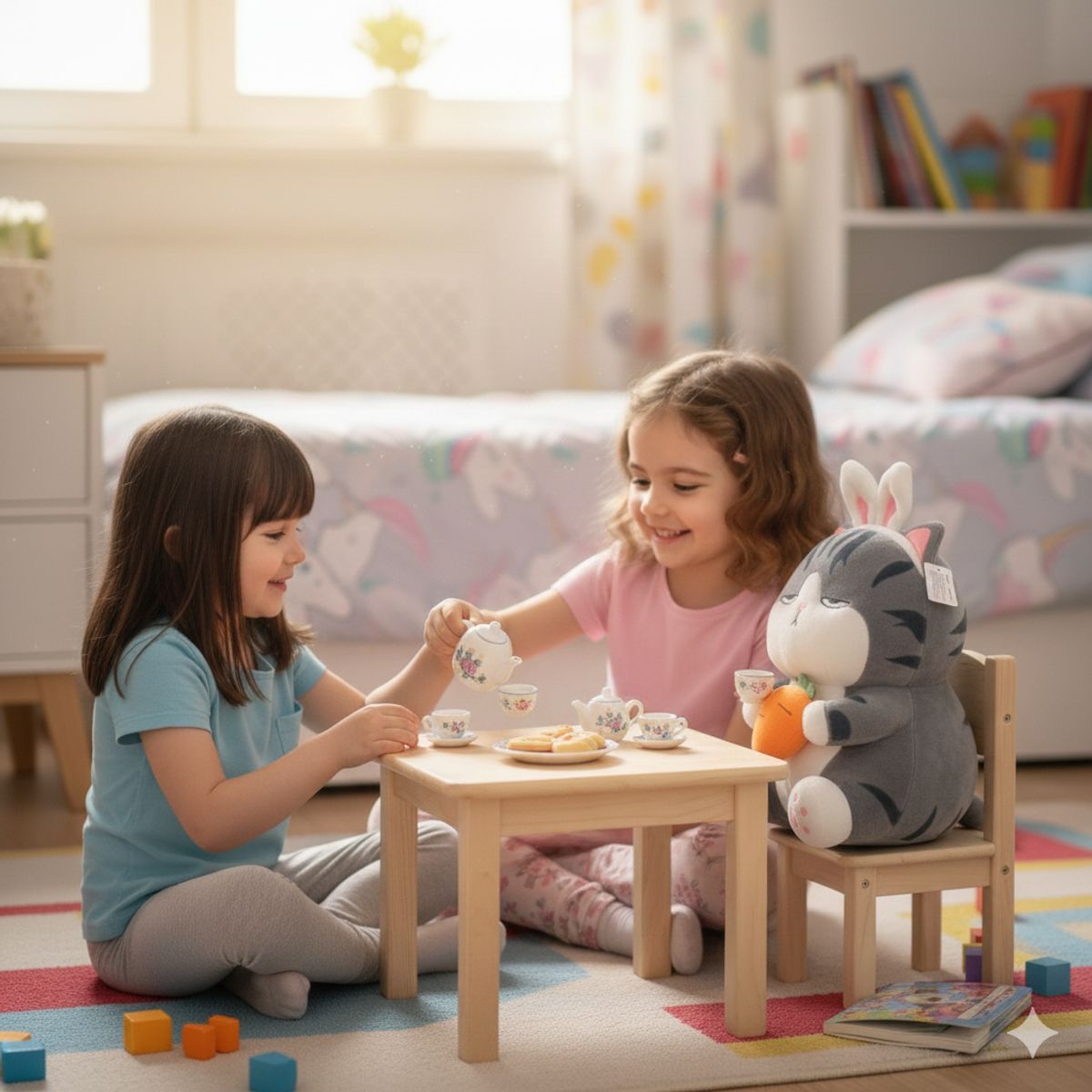 GENERICO - Peluche Gato Emperador Mediano con Zanahoria