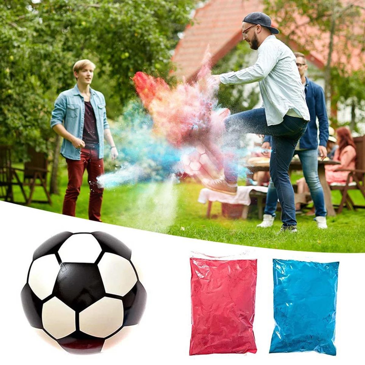 GENERICO - PELOTA REVELACIÓN - GENDER REVEAL - ROSADO