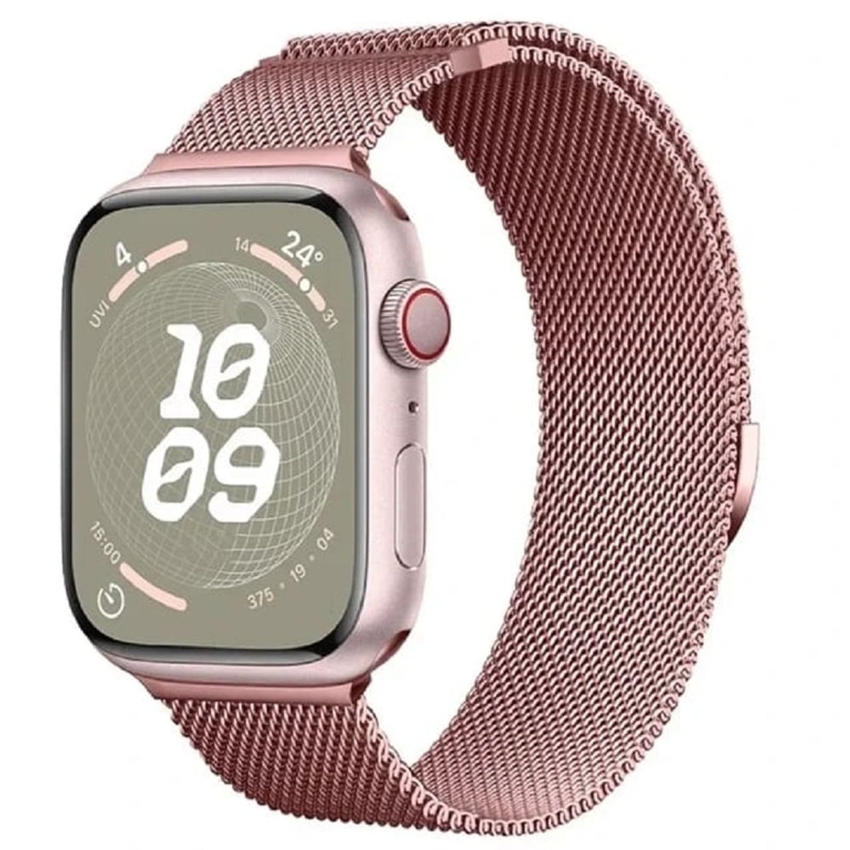GENERICO - CORREA IMANTADA PARA APPLEWATCH 42-44-45-49MM ROSA ROSE