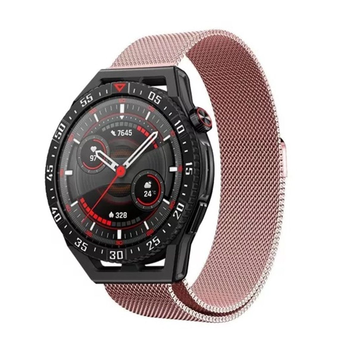 GENERICO - CORREA IMANTADA PARA HUAWEI GT4 46MM ROSA ROSE