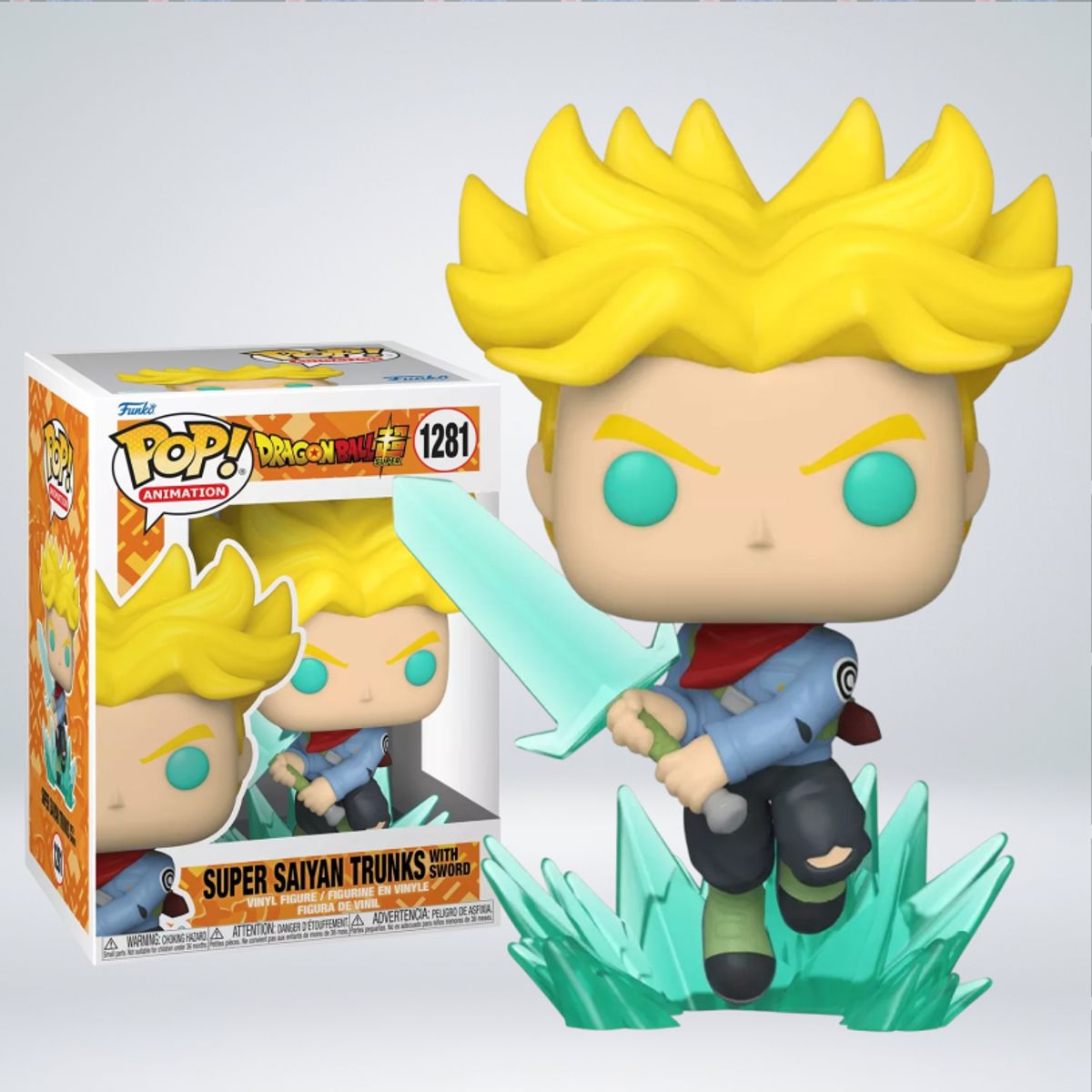 FUNKO - FUNKO POP DRAGON BALL SUPER SUPER SAIYAN TRUNKS WITH SWORD