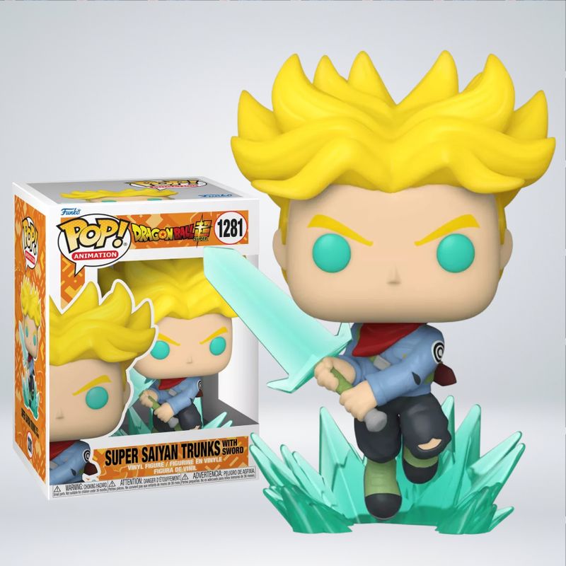 FUNKO - FUNKO POP DRAGON BALL SUPER SUPER SAIYAN TRUNKS WITH SWORD