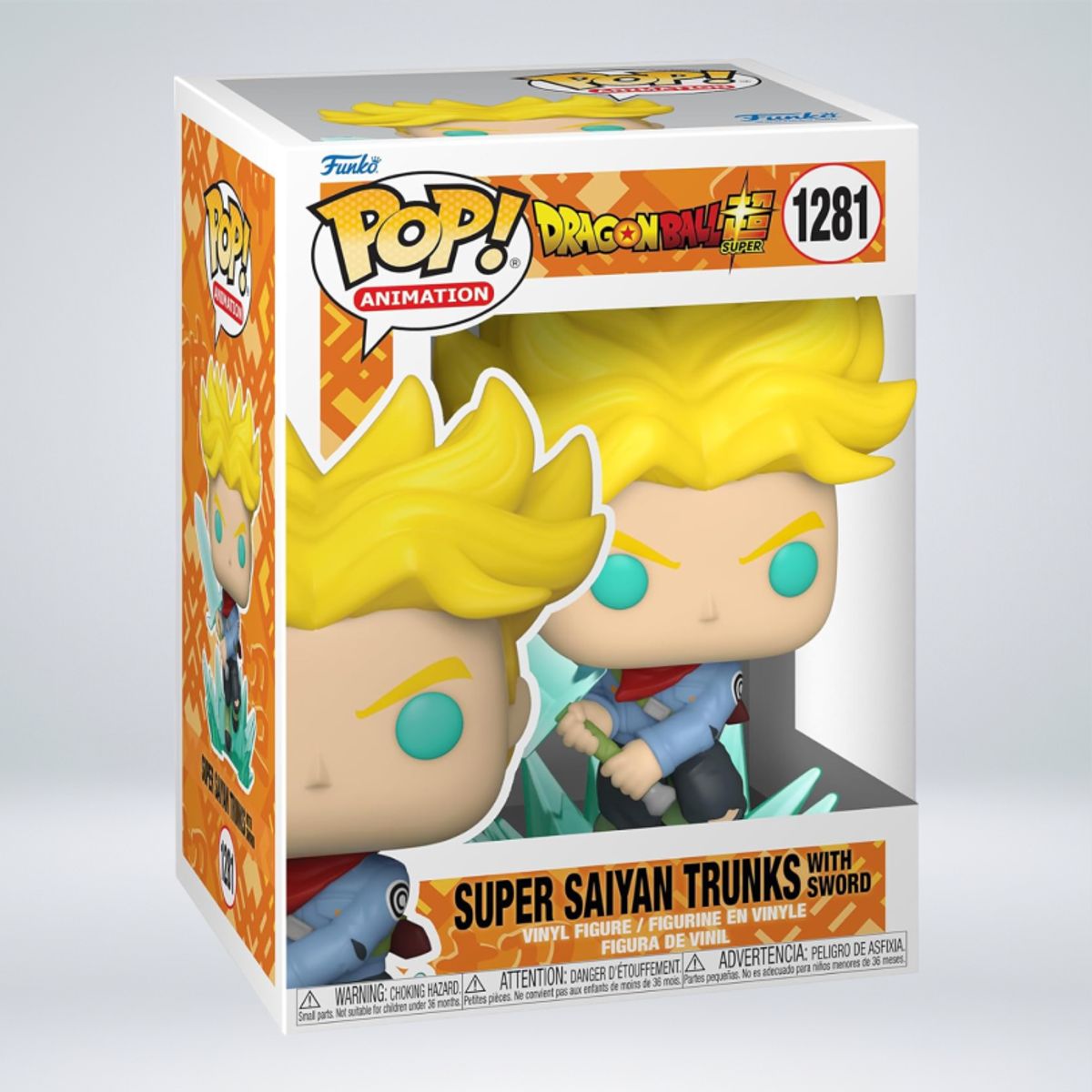 FUNKO - FUNKO POP DRAGON BALL SUPER SUPER SAIYAN TRUNKS WITH SWORD