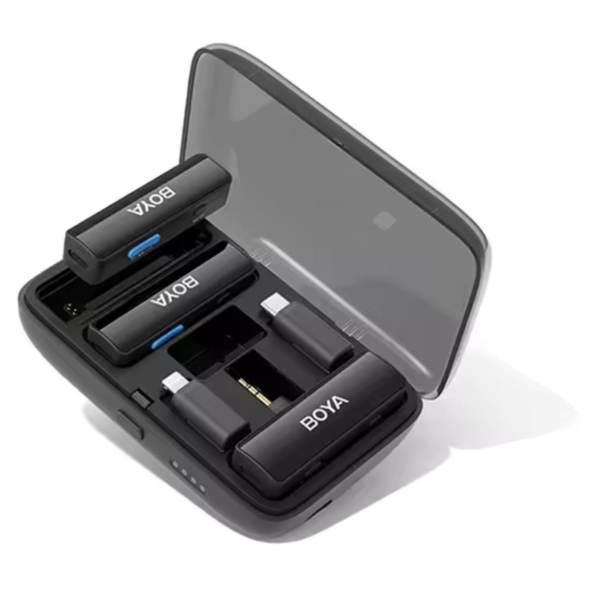 BOYA - MICRÓFONO INALÁMBRICO LAVALIER BOYALINK PARA IPHONE ANDROID CÁMARA