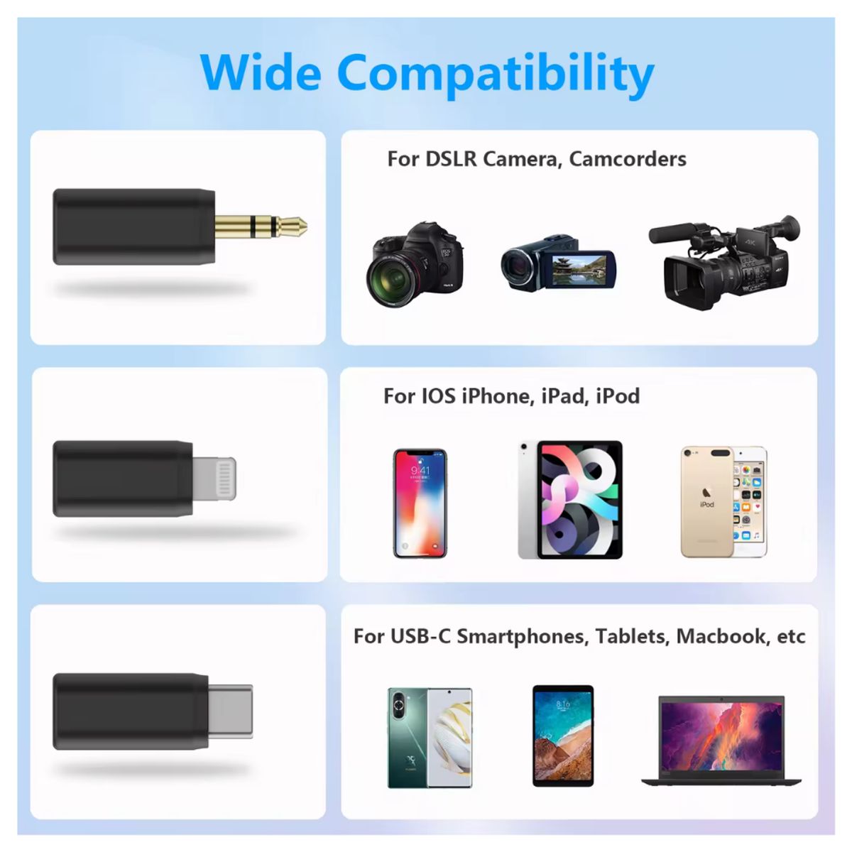 BOYA - MICRÓFONO INALÁMBRICO LAVALIER BOYALINK PARA IPHONE ANDROID CÁMARA