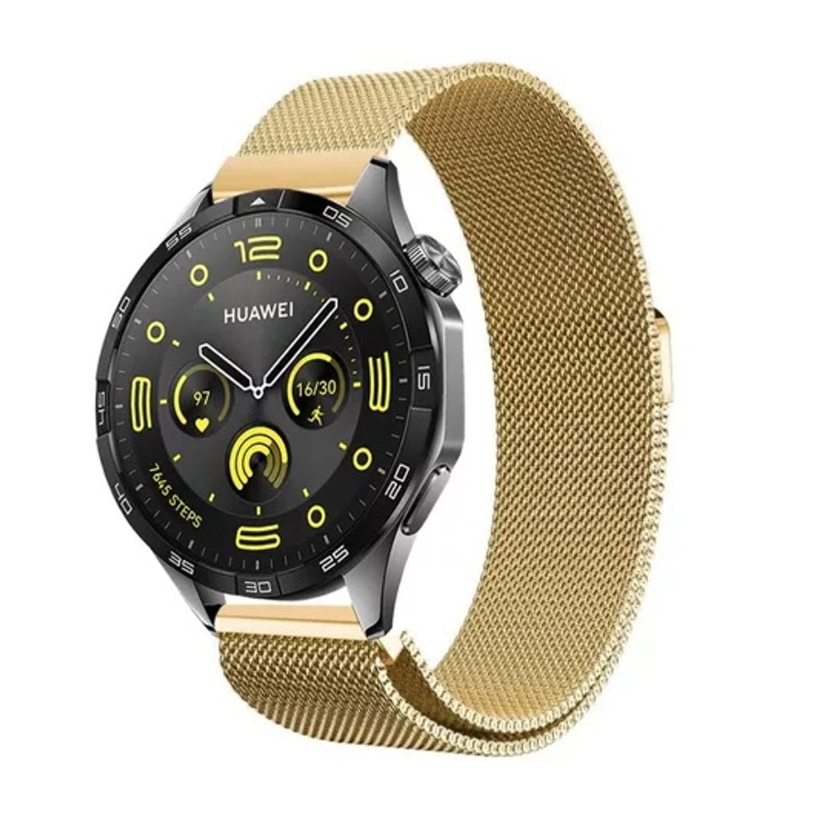 GENERICO - CORREA IMANTADA PARA HUAWEI GT2 46MM DORADO