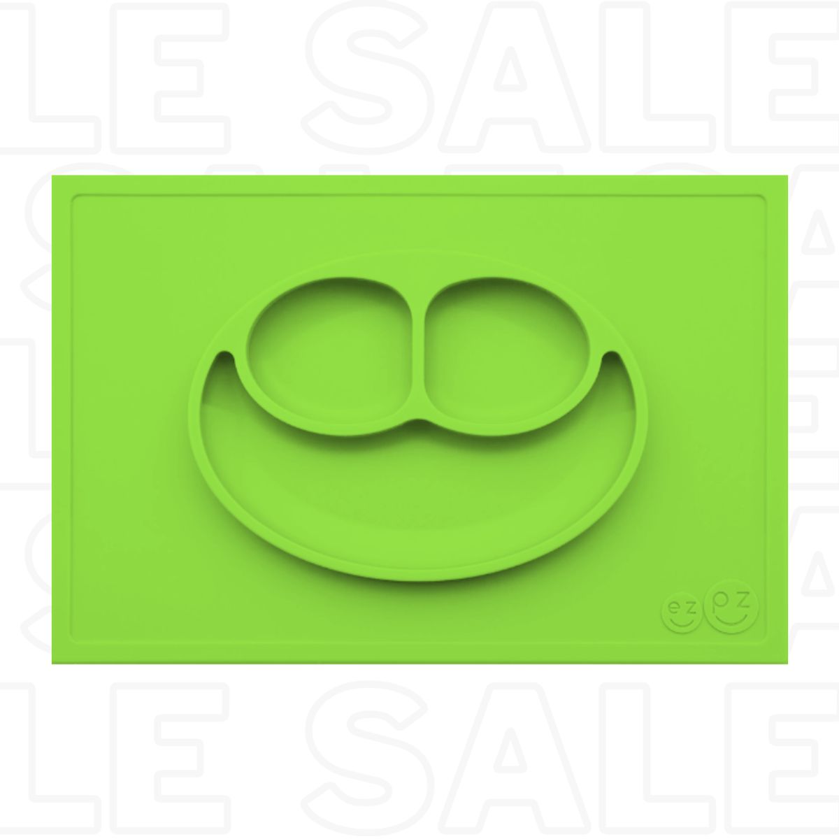 KIDS - PLATO INDIVIDUAL SILICONA ANTIDESLIZANTE PARA BEBES - VERDE