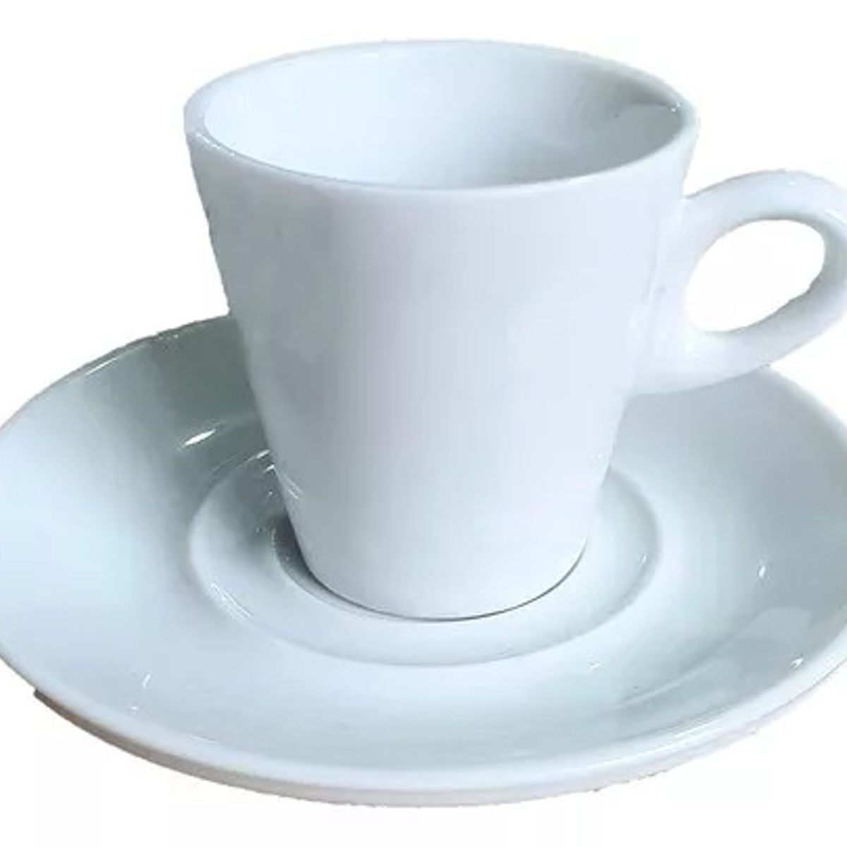 CORONA - 12 tazas conicas con plato corona