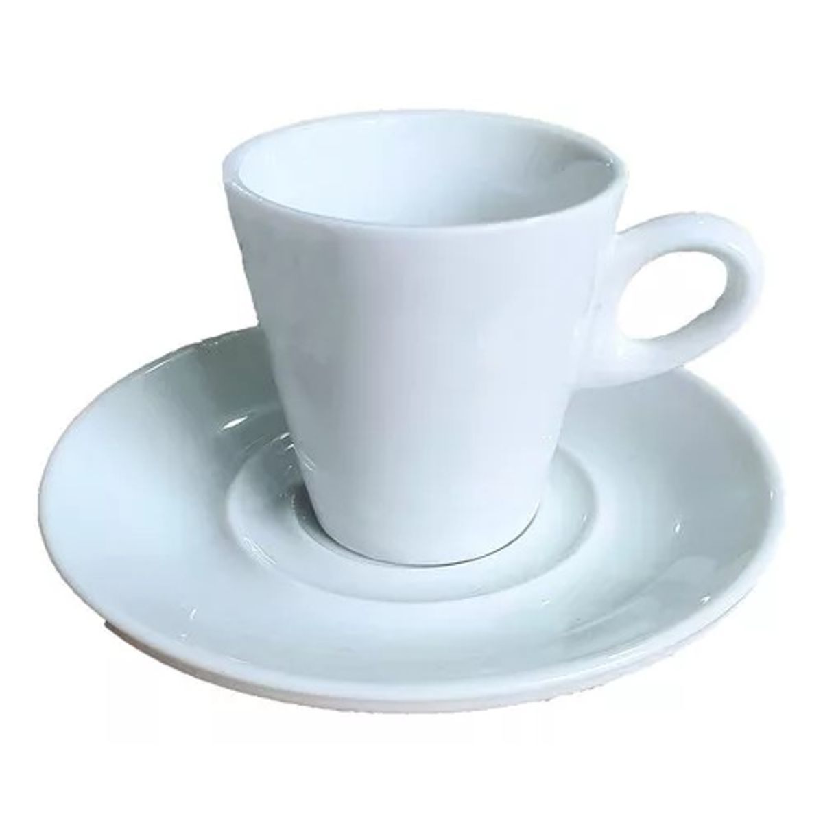 CORONA - 12 tazas conicas con plato corona