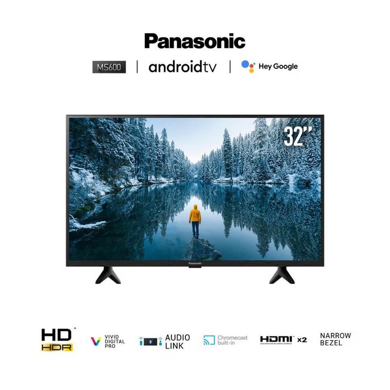 PANASONIC - TELEVISOR PANASONIC 32 HD LCD ANDROID TC-32MS600P