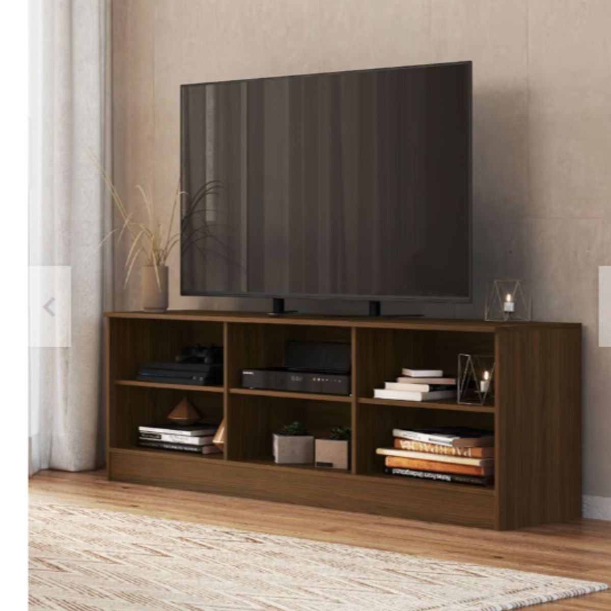 NACION MUEBLES - Mueble para Tv Rafa marrón