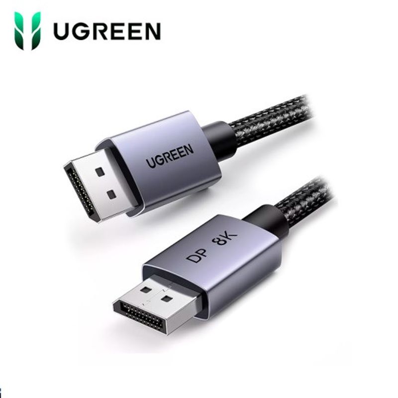 UGREEN - CABLE  DISPLAYPORT A DISPLAYPORT 2 METROS VER 1.4 8K/60Hz