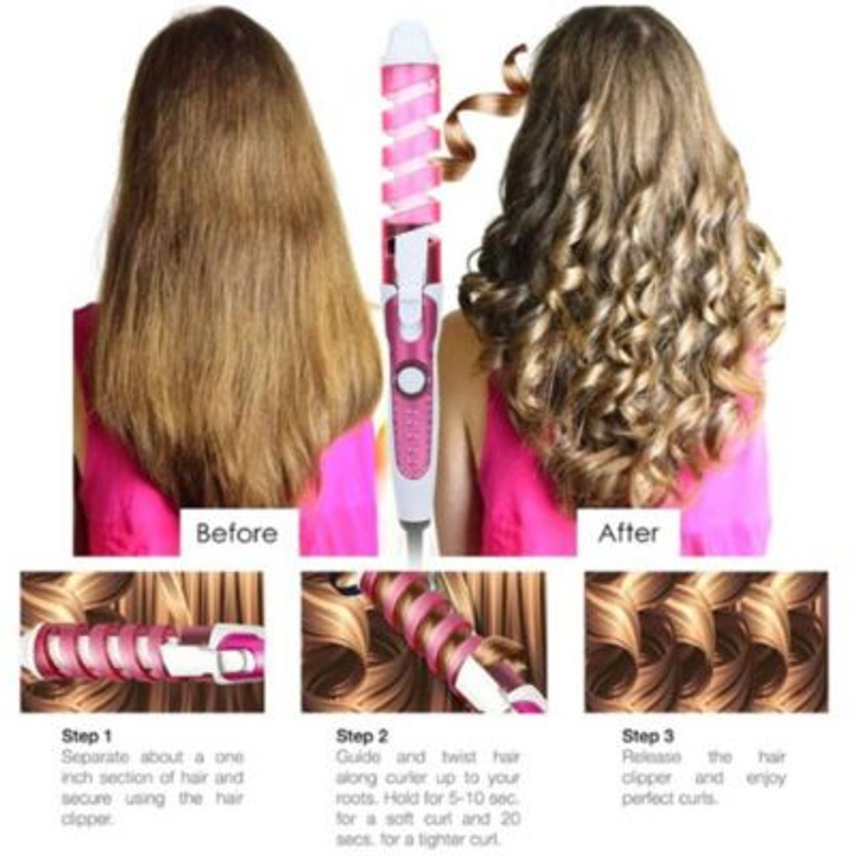 OEM - Rizador Ondulador de Cabello Hair Curler