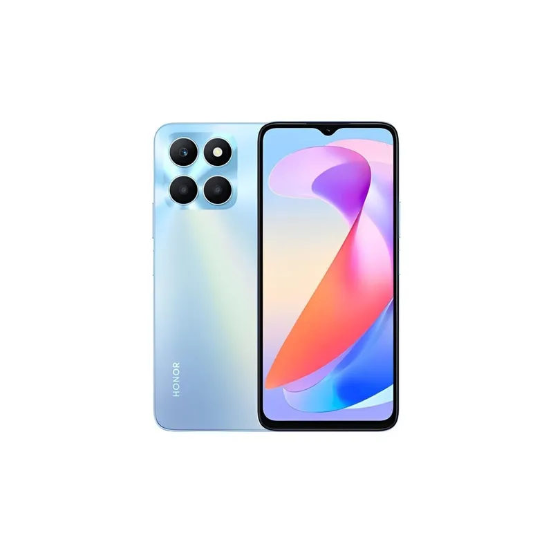 HONOR - Celular HONOR X6A Dual SIM ROM 128GB RAM 4GB Camara 50MP WDY-LX3 Plata Estelar.