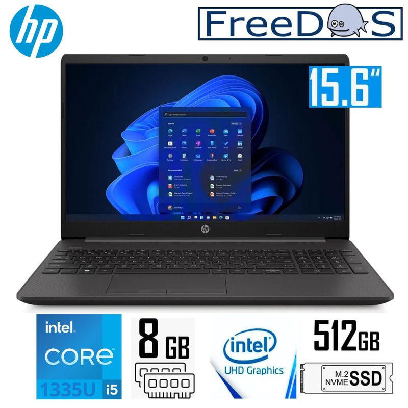 HP - Laptop 250 G10 HP Intel CoreI5-1335U 8GB RAM 512GB SSD 15.6"   Free Dos
