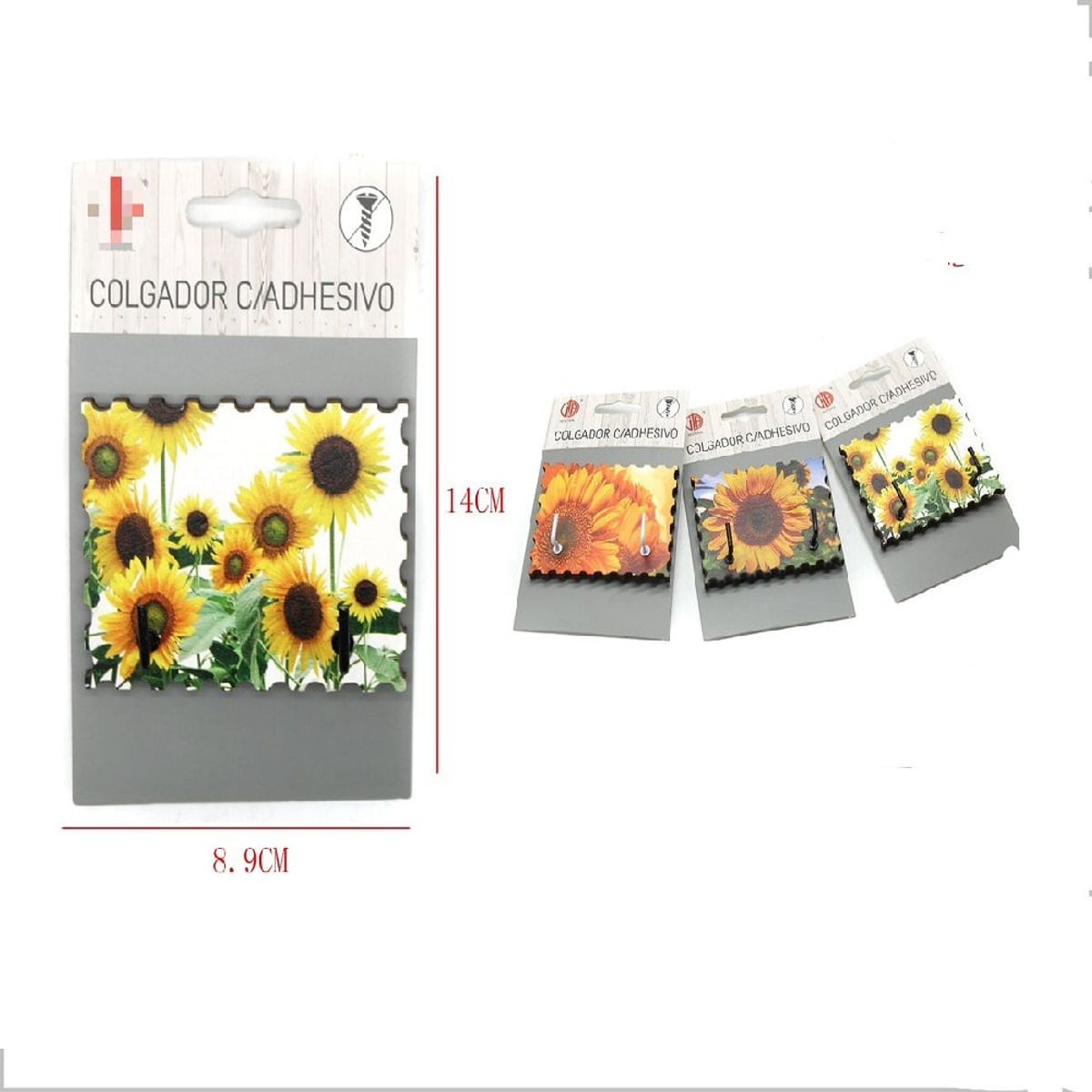 OTTOWARE - Set de 3 Gancho con Adhesivo Diseños Variados