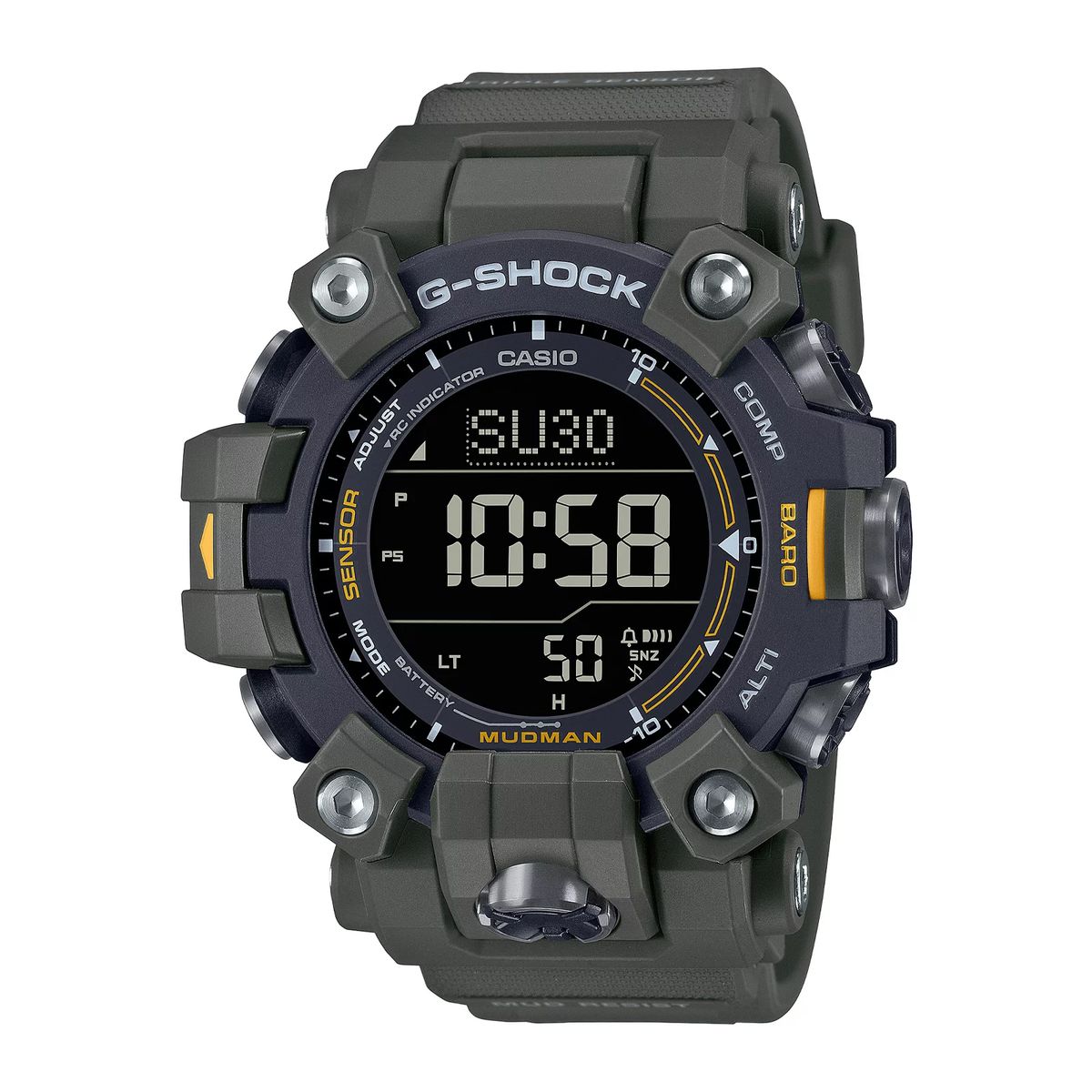 G-SHOCK - Reloj G shock Mud Master verde GW-9500-3