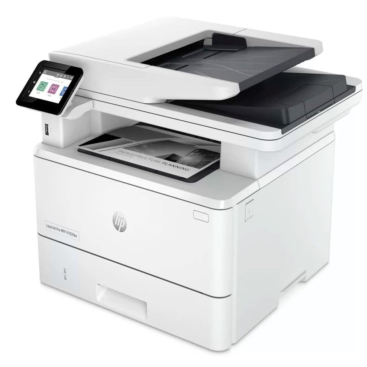 HP - Impresora Hp Pro MFP 4103FDW Laserjet Multifuncional Monocromatica