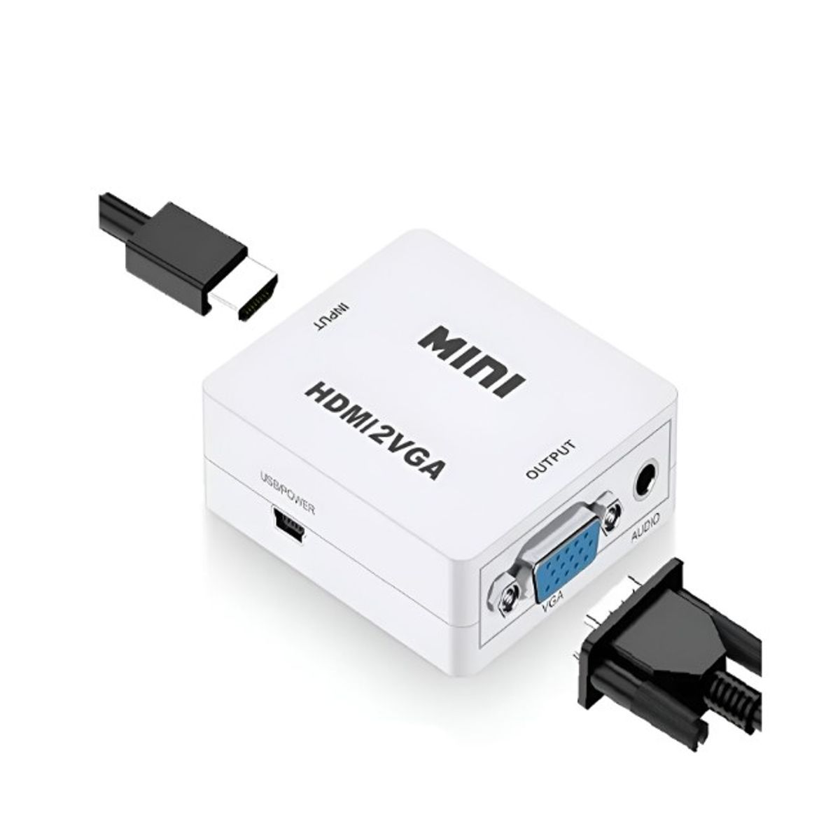 SEISA - convertidor HDMI A VGA adaptador de vídeo SEISA