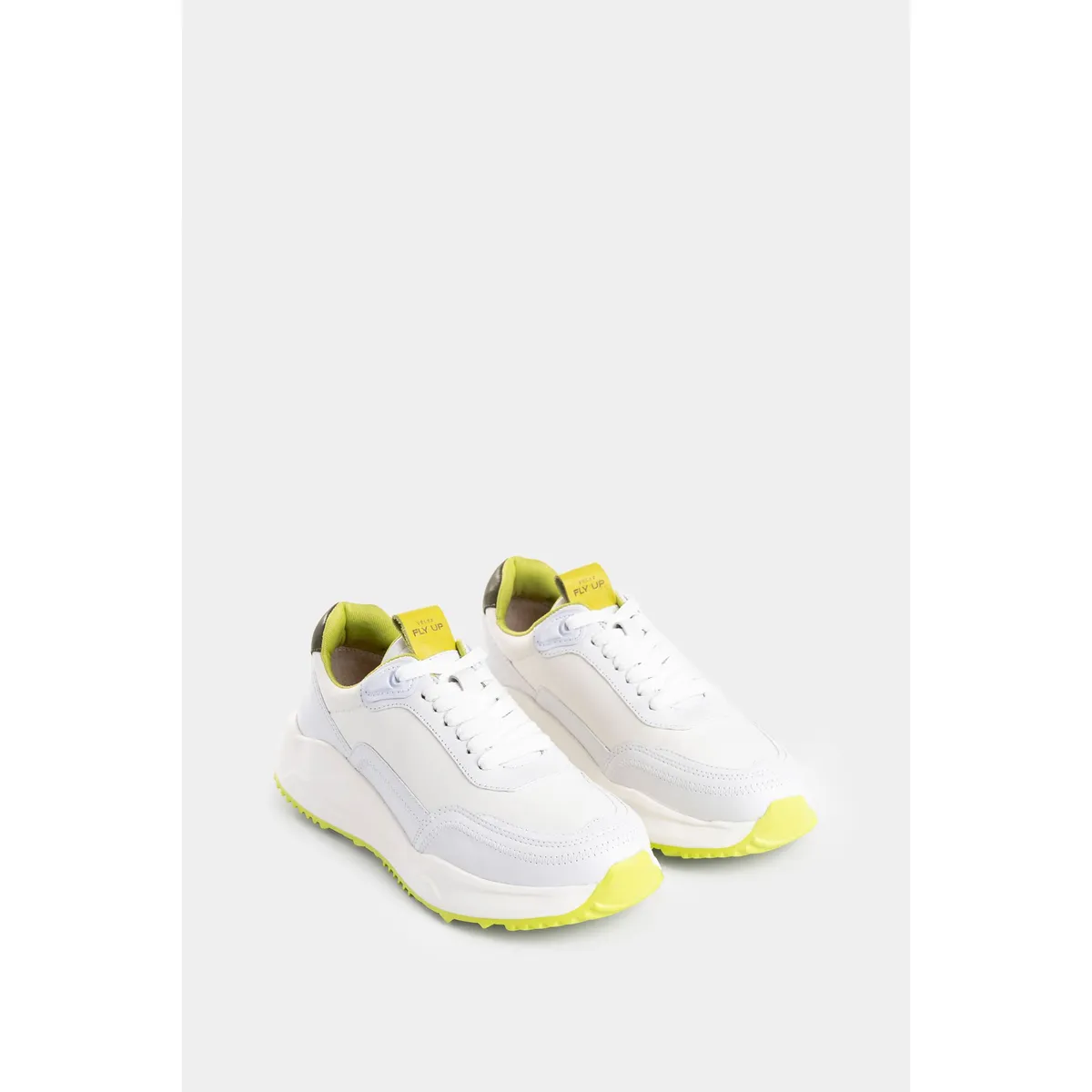 VELEZ - Vélez Zapatillas Urban Dinora En Lona Cuero Mujer Blanco