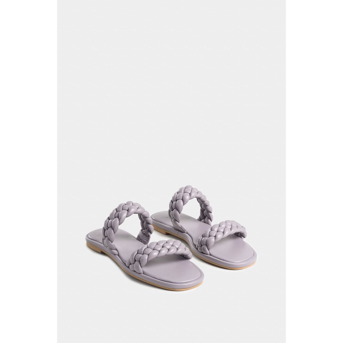 VELEZ - Vélez Sandalia Plana Glyceria De Cuero Para Mujer Tiras Lila