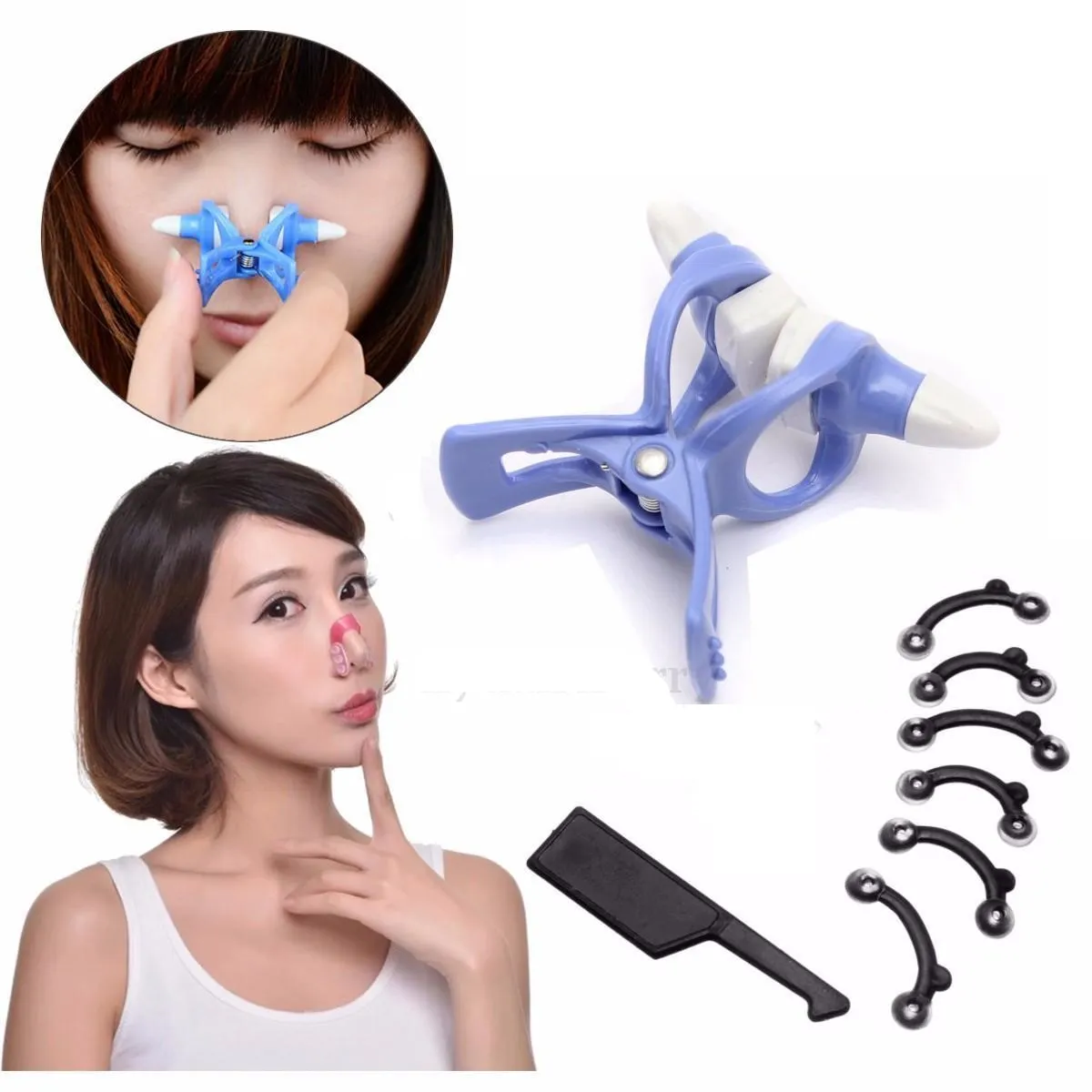 GENERICO - Corrector Nasal Corrector Nasal Clip Nose Up Respingador nasal