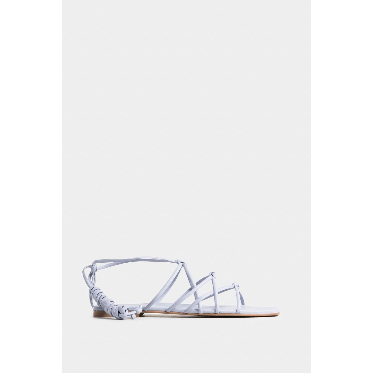 VELEZ - Vélez Sandalia Plana Mentha Cuero Para Mujer Capellada Lila