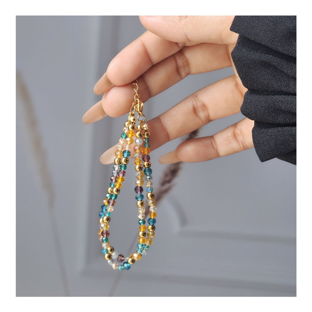 GENERICO - PULSERA DE COLORES PULSERA DE PIEDRAS NATURALES