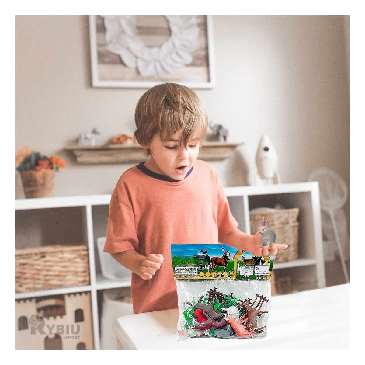 GENERICO - Animales de Granja con Plantas Multicolor Y+Gift MiniAgenda